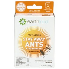 EARTHKIND: Stay Away Ants and Cockroaches, 2.5 oz