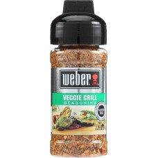 WEBER: Veggie Grill Seasoning, 2.25 oz