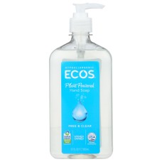 ECOS: Hypoallergenic Hand Soap Free and Clear, 17 oz
