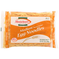 MANISCHEWITZ: Medium Egg Noodles, 12 oz