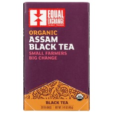 EQUAL EXCHANGE: Organic Assam Black Tea, 20 bg