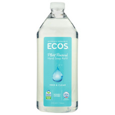 ECOS: Hypoallergenic Hand Soap Free and Clear Refill, 32 oz ECOS: Hypoallergenic Hand Soap Free and Clear Refill, 32 oz