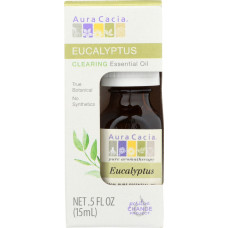 AURA CACIA: Eucalyptus Essential Oil Boxed, 0.5 oz AURA CACIA: Eucalyptus Essential Oil Boxed, 0.5 oz