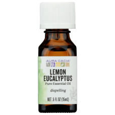 AURA CACIA: Lemon Eucalyptus Essential Oil, 0.5 oz AURA CACIA: Lemon Eucalyptus Essential Oil, 0.5 oz