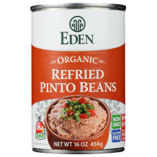 EDEN FOODS: Refried Pinto Beans Organic, 16 oz EDEN FOODS: Refried Pinto Beans Organic, 16 oz