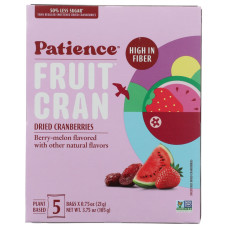 PATIENCE FRUIT & CO: Dried Cranberries Berry Melon Flavored, 3.75 oz PATIENCE FRUIT & CO: Dried Cranberries Berry Melon Flavored, 3.75 oz