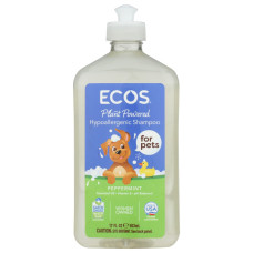 ECOS: Hypoallergenic Pet Shampoo Peppermint, 17 fo ECOS: Hypoallergenic Pet Shampoo Peppermint, 17 fo