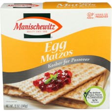 MANISCHEWITZ: Passover Egg Matzo, 12 oz