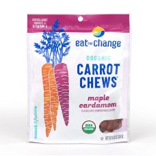 EAT THE CHANGE: Organic Carrot Chews Maple Cardamom, 4.2 oz