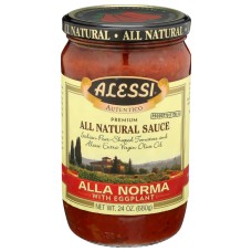 ALESSI: Pasta Sauce Alla Norma With Eggplant, 24 oz