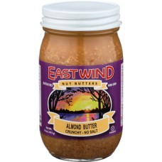 EAST WIND: Almond Butter Crunchy, 16 oz