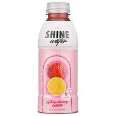 SHINEWATER: Strawberry Lemon Water, 16.9 fo