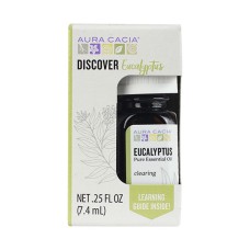AURA CACIA: Discover Eucalyptus Essential Oil, 0.25 fo