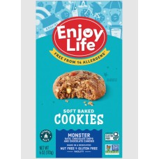 ENJOY LIFE: Monster Soft Baked Cookies, 6 oz