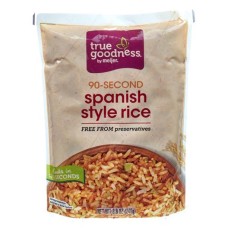 TRUE GOODNESS: Entree Rice Spanish, 8.8 oz