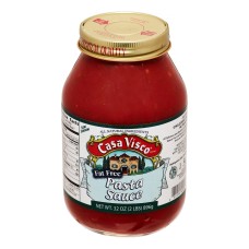 CASA VISCO: Fat Free Pasta Sauce, 32 oz
