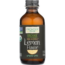 FRONTIER HERB: Organic Lemon Flavor, 2 oz