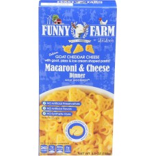 FUNNY FARMS: Goat Cheddar Macaroni And Cheese, 5.5 oz
