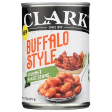 CLARK FOODS: Buffalo Style Gourmet Baked Beans, 15 oz