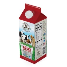 FERNDALE ORGANIC A2A2: A2A2 Whole Milk, 0.5 ga
