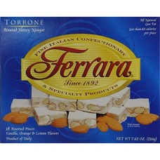 FERRARA: Soft Almond Torrone Nougat, 7.62 oz