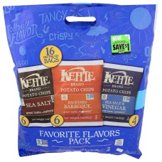 KETTLE FOODS: Favorite Flavors Pack, 16 oz