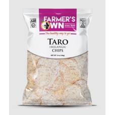 FARMERS OWN: Taro Chips, 5 oz