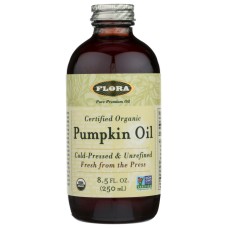 FLORA HEALTH: Pumpkin Oil Organic, 8.5 oz