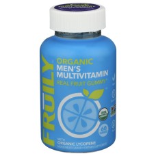 FRUILY: Organic Mens Multivitamin Gummy, 60 ea