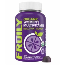 FRUILY: Organic Womens Multivitamin Gummy, 60 ea