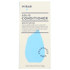 HIBAR: Fragrance Free Moisturize Conditioner Bar, 2.9 oz