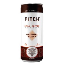 FITCH: Still Coffee Cold Brew Original Black, 12 fo