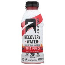 ASCENT: Fruit Punch Recovery Water, 16.9 fo