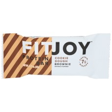 FITJOY: Cookie Dough Brownie Protein Bar, 22 gm