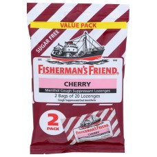 FISHERMANS FRIEND: Cherry Cough Suppresant Lozenge, 40 ea