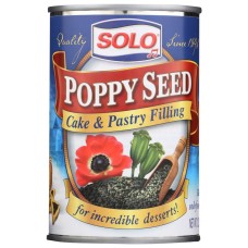 SOLO: Poppy Seed Cake and Pastry Filling, 12.5 oz