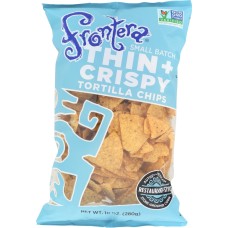 FRONTERA: Thin and Crispy Tortilla Chips, 10 oz
