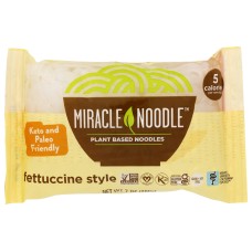 MIRACLE NOODLE: Organic Fettuccine, 7 oz