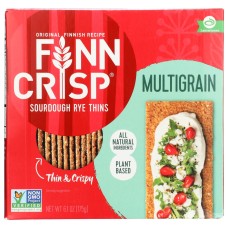 FINN CRISP: Multigrain Sourdough Rye Thins, 6.1 oz