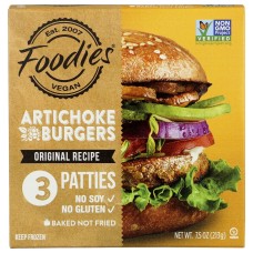 FOODIES: Original Recipe Artichoke Burger Patties, 7.5 oz