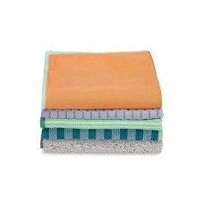 FULL CIRCLE HOME: Renew Recycled Microfiber Essential Cloth, 5 pc