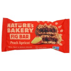 NATURES BAKERY: Whole Wheat Fig Bar Peach Apricot, 2 oz