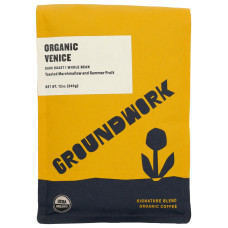 GROUNDWORK COFFEE: Organic Signature Blend Venice, 12 oz