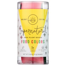 SUPERNATURAL: Plant Based Food Colors Holiday Edition, 1.3 oz
