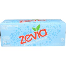 ZEVIA: Caffeine Free Cola 10Pack, 120 fo