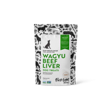 FIRST LIGHT: Wagyu Beef Liver Dog Treats, 4 oz