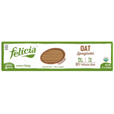 FELICIA: Organic Spaghetti Oat Pasta, 12 oz FELICIA: Organic Spaghetti Oat Pasta, 12 oz