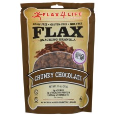 FLAX4LIFE: Chunky Chocolate Granola, 11 oz