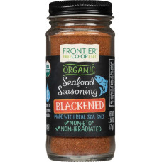 FRONTIER HERB: Organic Blackened Seafood Seasoning, 2.5 oz FRONTIER HERB: Organic Blackened Seafood Seasoning, 2.5 oz