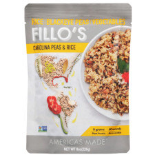 FILLOS: Carolina Peas and Rice, 8 oz FILLOS: Carolina Peas and Rice, 8 oz